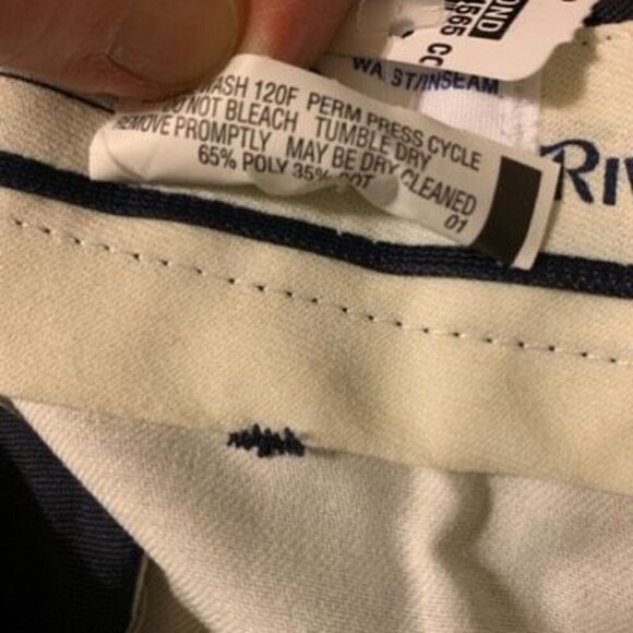 Vintage Riverside Size 29 Budweiser Blue Pleated Uniform Shorts *New-2nds* - Picture 6 of 7